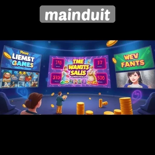 Tipe game populer yang tersedia di situs mainduit